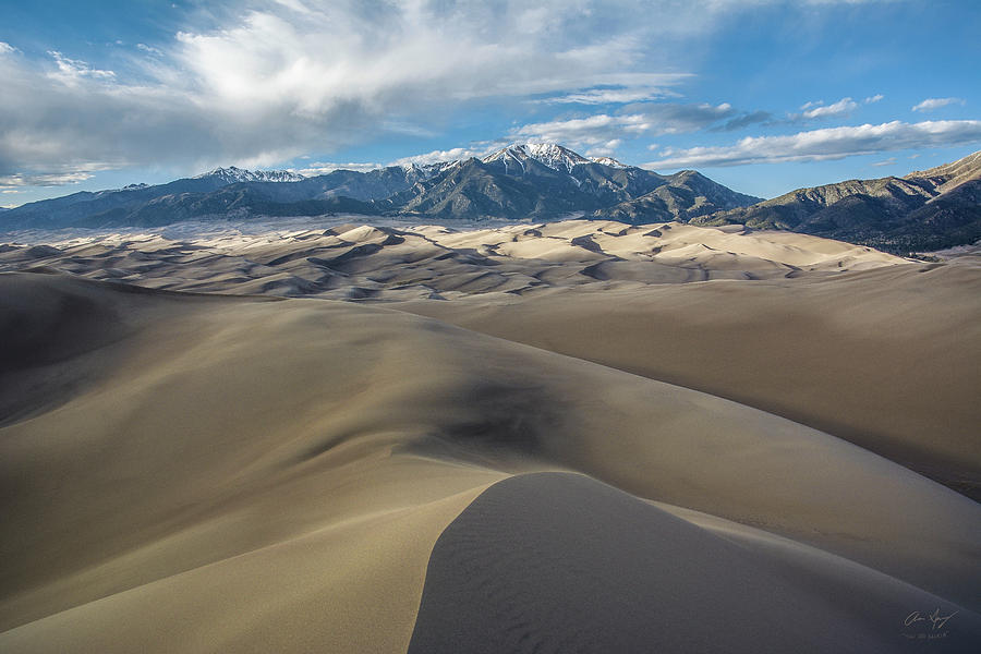 High Dune - Great Sand Dunes National Park Photograph by Aaron Spong