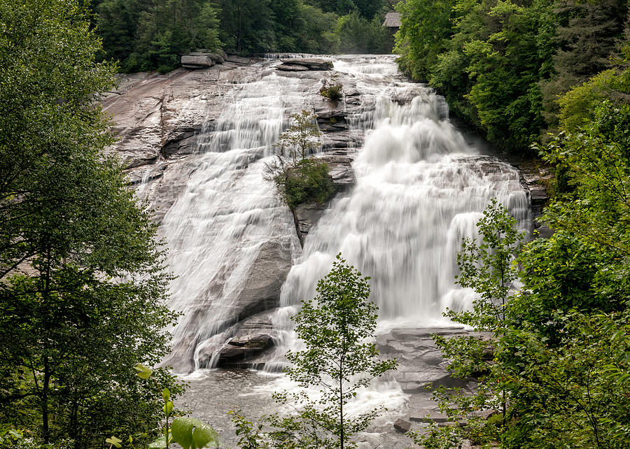 High Falls At Dupont Forest Photograph