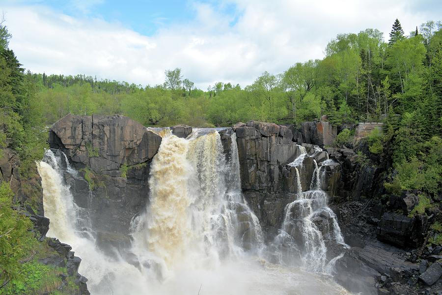 High Falls Grand Portage Photograph by Bonfire Photography