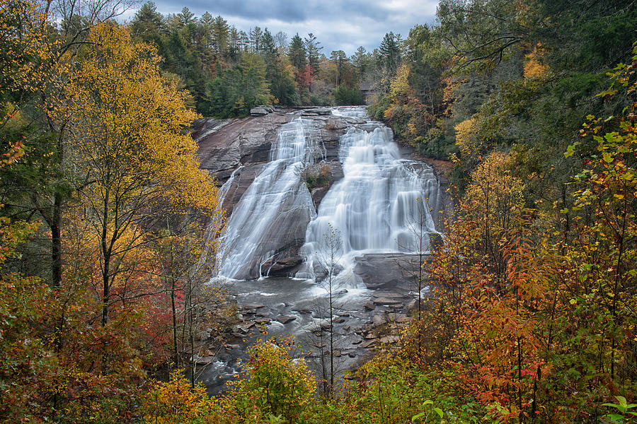 High Falls, North Carolina Photograph by David Courtenay