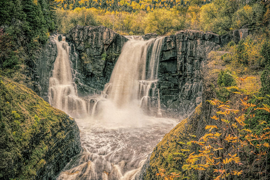High Falls With Filter Photograph by Gerry Sibell