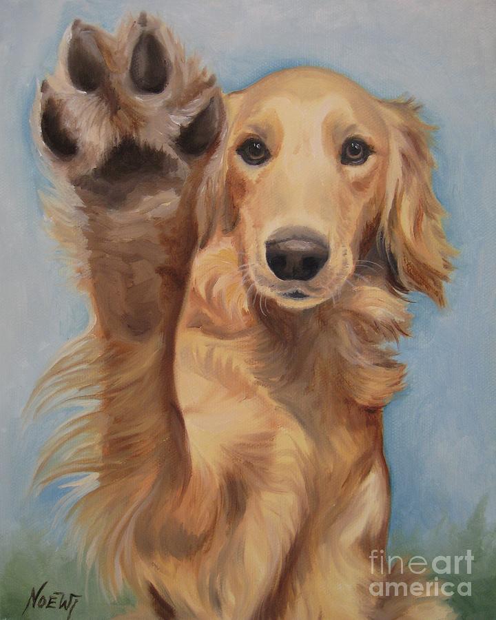 High Five Painting by Jindra Noewi