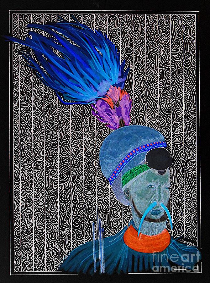 High Hat -- Negative Digital Art by Jayne Somogy