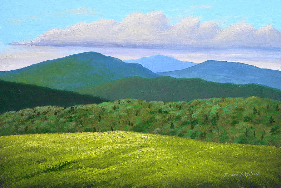 High Pasture Painting by Frank Wilson
