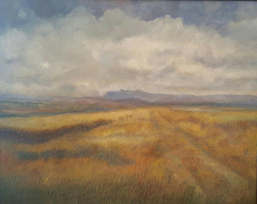 High Plains Harvest Painting by Joe Leahy