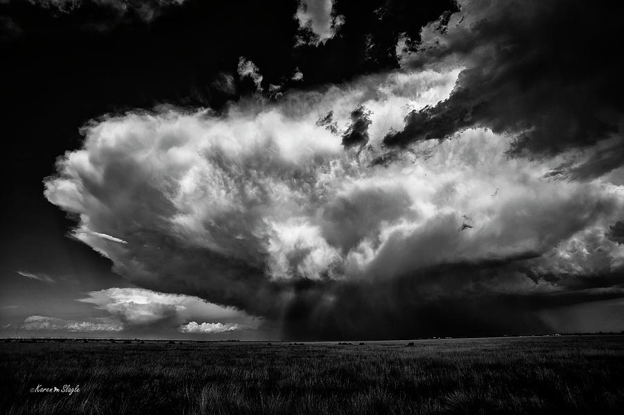 High Plains Storm Photograph by Karen Slagle