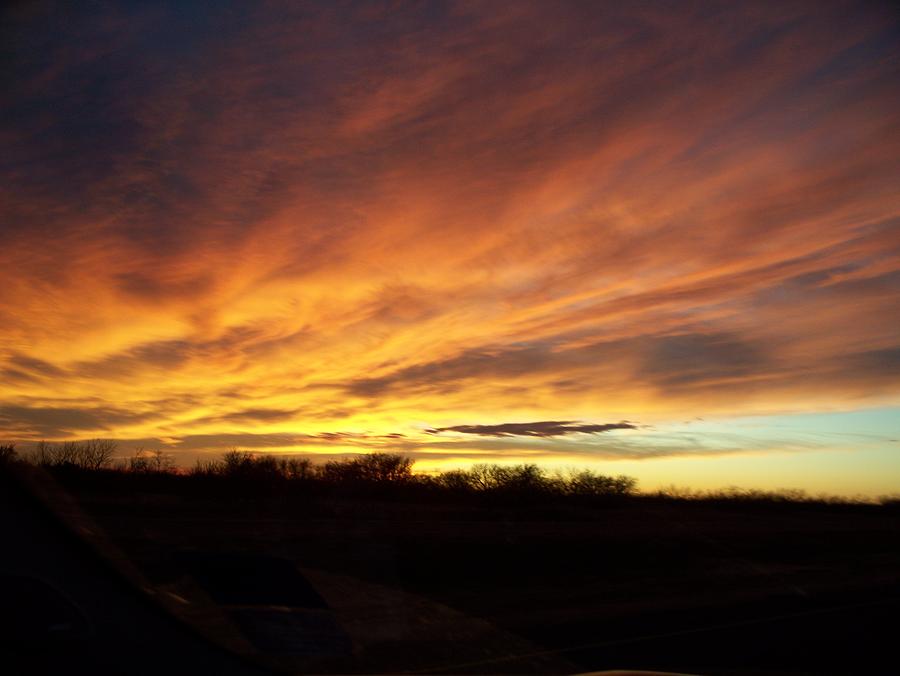 High Plains Sunset Photograph by Elbert Shackelford - Fine Art America