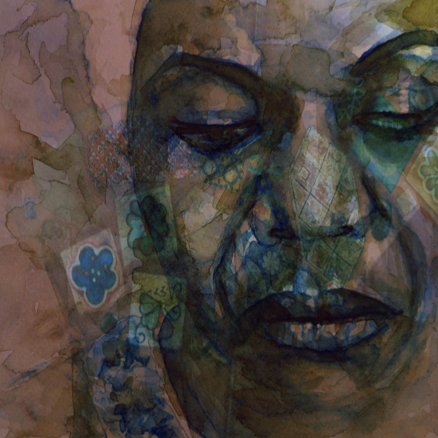 Nina Simone Painting - High Priestess Of Soul  by Paul Lovering