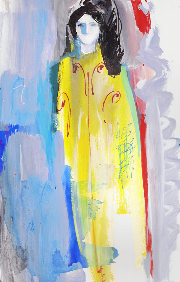 Painting Painting - High Pristess Light Being by Amara Dacer Painting Painting - High Pristess Light Being by Amara Dacer