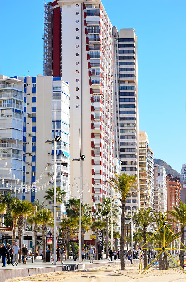High Rise Benidorm Photograph by Gaile Griffin Peers