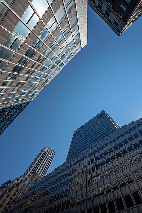 High Rise Office Buildings Photograph by Robert Ullmann