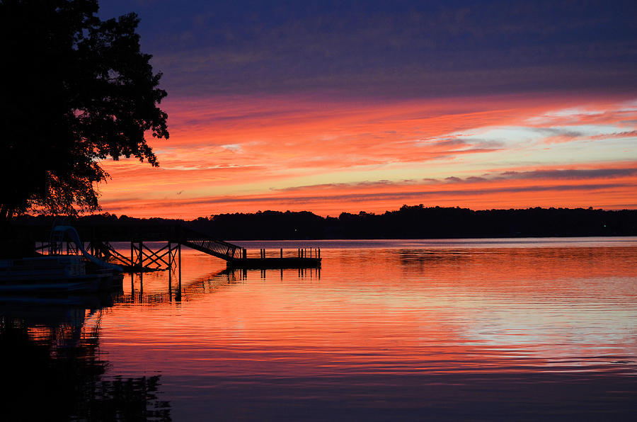 High Rock Sunset Photograph by Tony Hill - Fine Art America