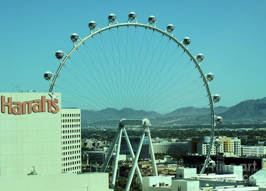 High Roller Ferris Wheel in Las Vegas Photograph by Janette Boyd
