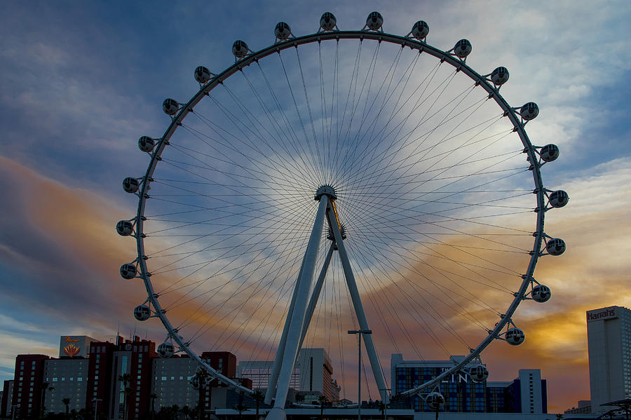 High Roller Las Vegas Nevada Photograph By Jon Berghoff