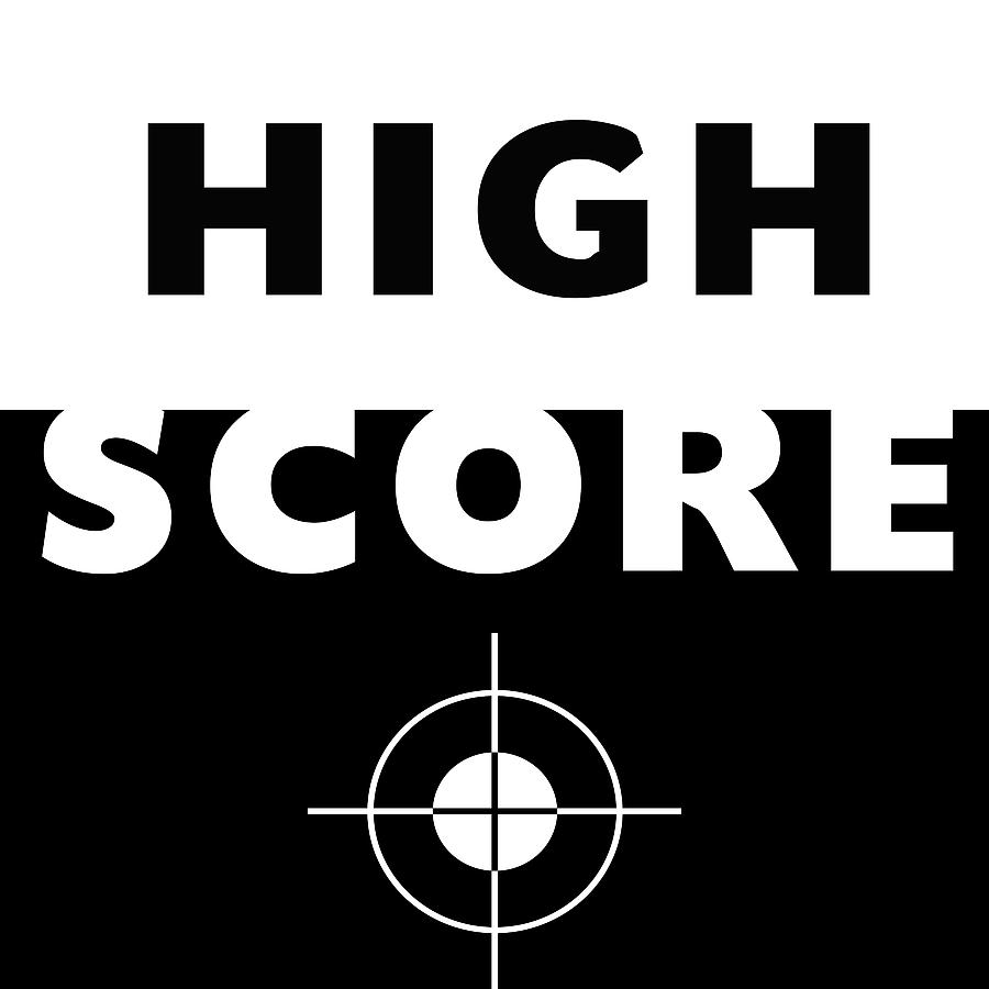 High Score- Art by Linda Woods Mixed Media by Linda Woods