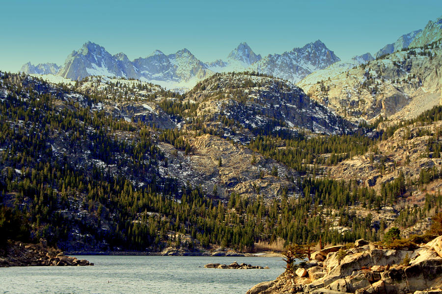 Lakes Photograph - High Sierra Lake by Lynn Bawden