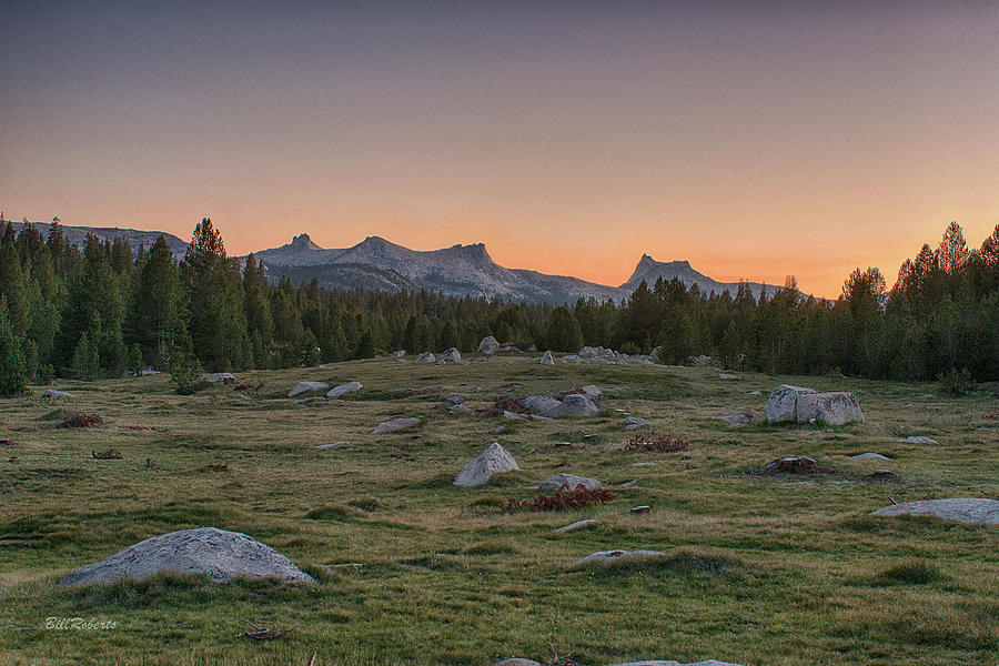 High Sierra Sunset Photograph by Bill Roberts