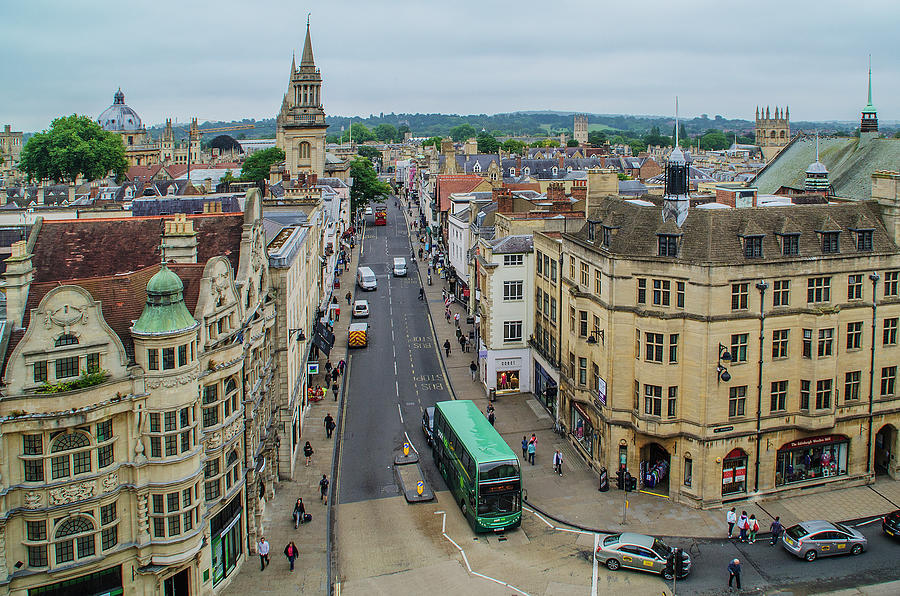 High Street Oxford Photograph by Carol Berget - Fine Art America