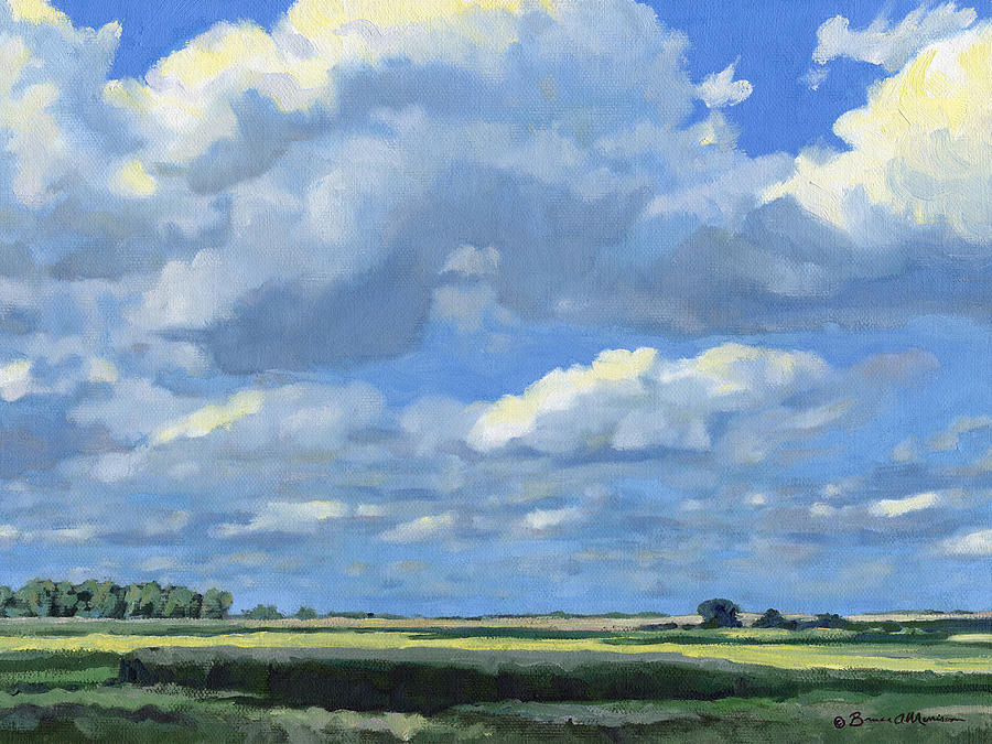 High Summer Painting by Bruce Morrison