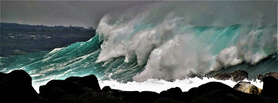 High Surf Big Island #1 Photograph by Heidi Fickinger