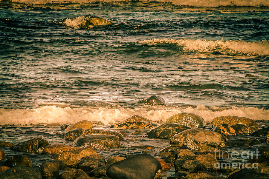 High tide on Plum Island Photograph by Claudia M Photography