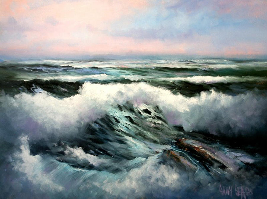 High Tide Painting by Sally Seago - Fine Art America