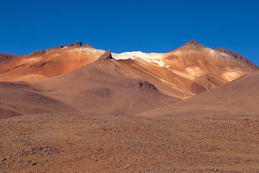 High Volcanoes in Desert Ladies Valley Photograph by Aivar Mikko