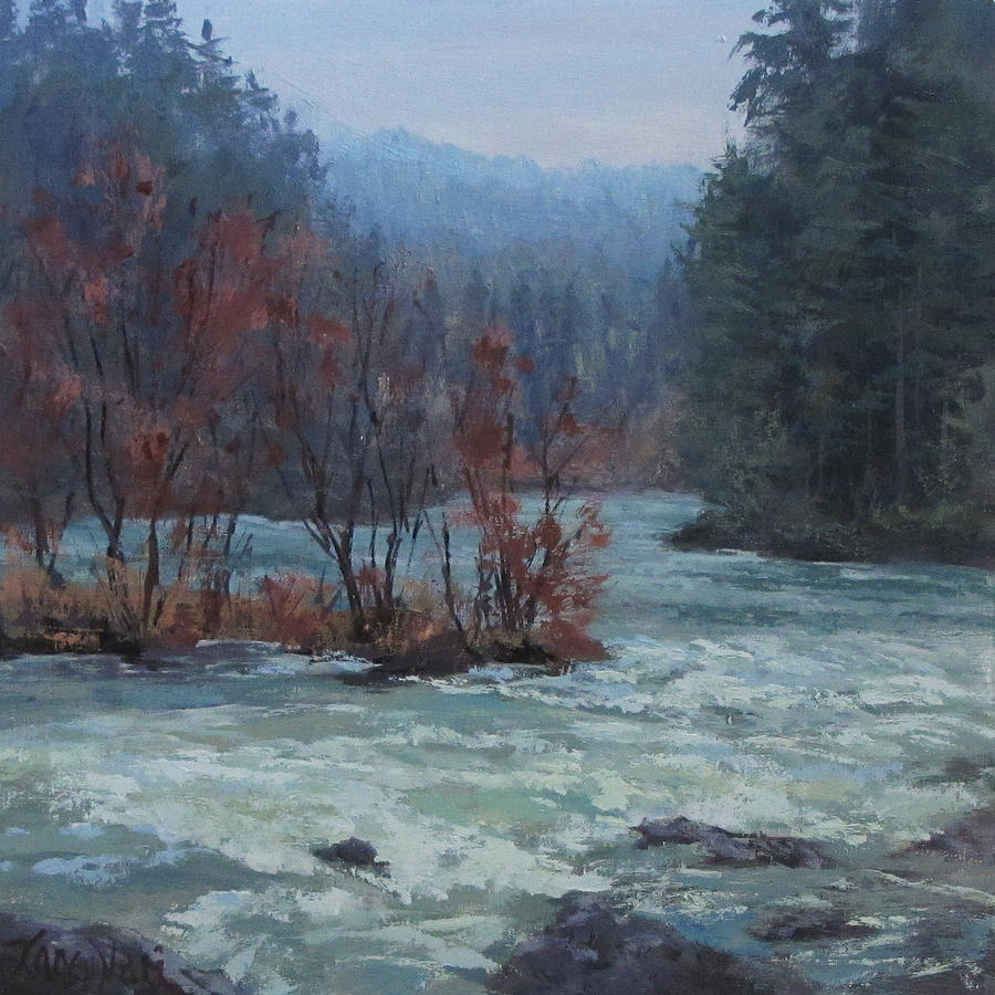High Water Painting by Karen Ilari