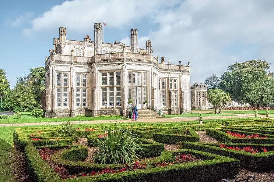 Castle Photograph - Highcliffe Castle and Gardens by Phyllis Taylor