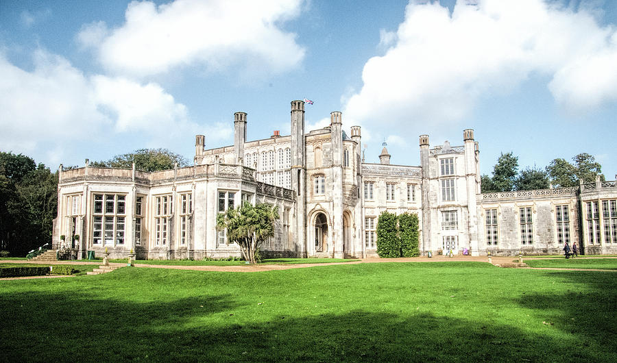 Castle Photograph - Highcliffe Castle View from the Rear by Phyllis Taylor