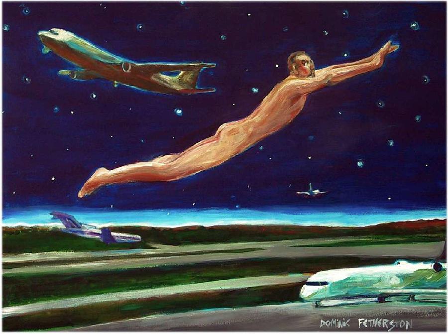 Flight Painting - Higher by Dominic Fetherston Flight Painting - Higher by Dominic Fetherston