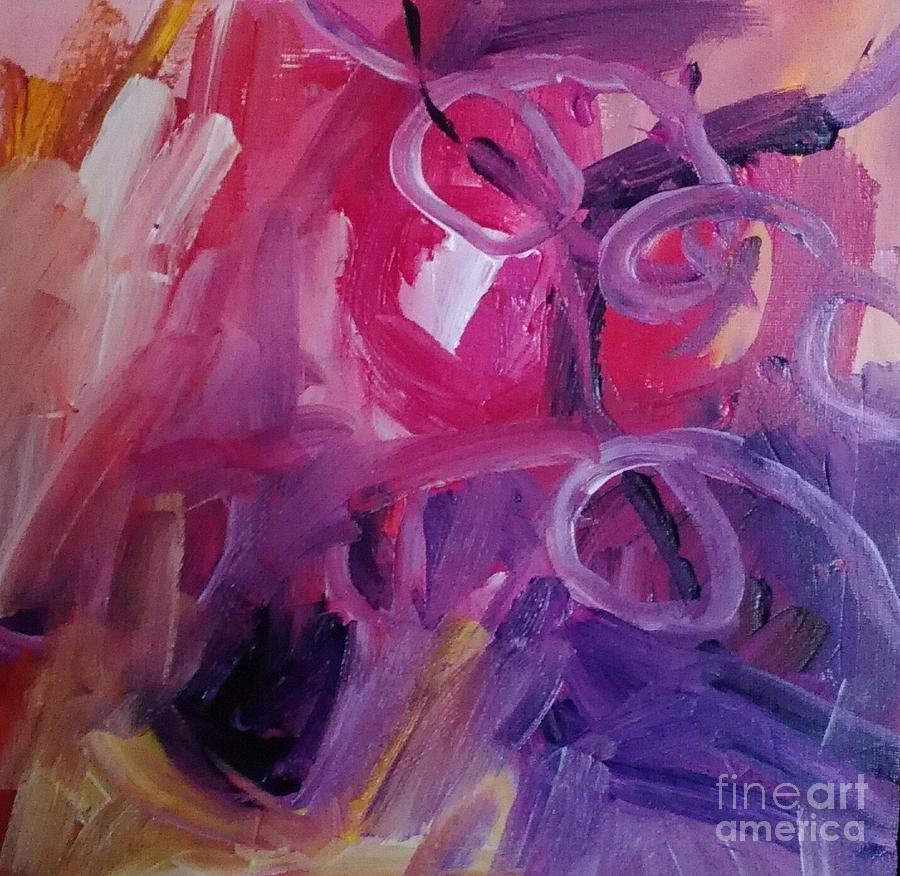 Abstract Painting - Higher Ground 2 by Sherry Harradence