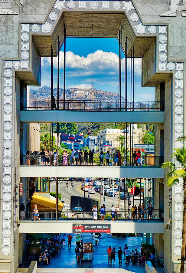 Hollywood Photograph - Highland and Hollywood C by Robert Meyers-Lussier