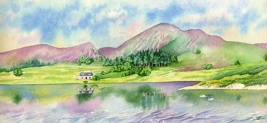 Highland But n Ben Painting by Lynne Henderson