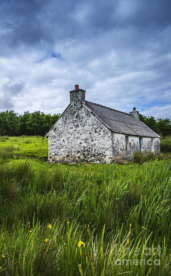Highland Cottage Photograph by David Lichtneker