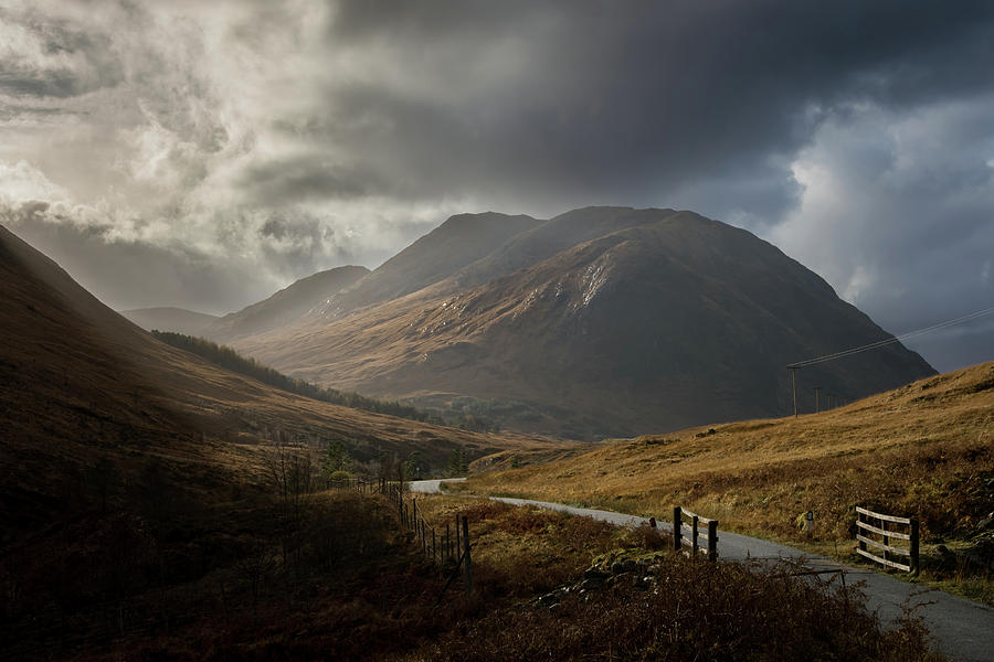 Highland Glen Photograph by John Russell Fine Art America