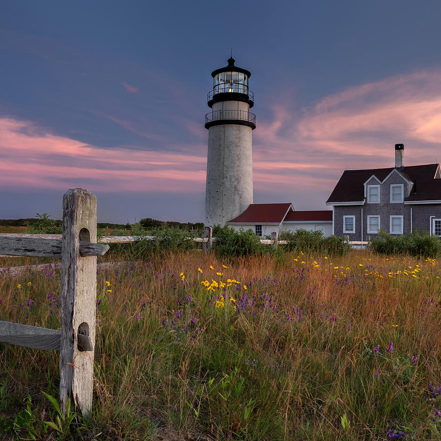 Highland Light 2015 Square Photograph by Bill Wakeley
