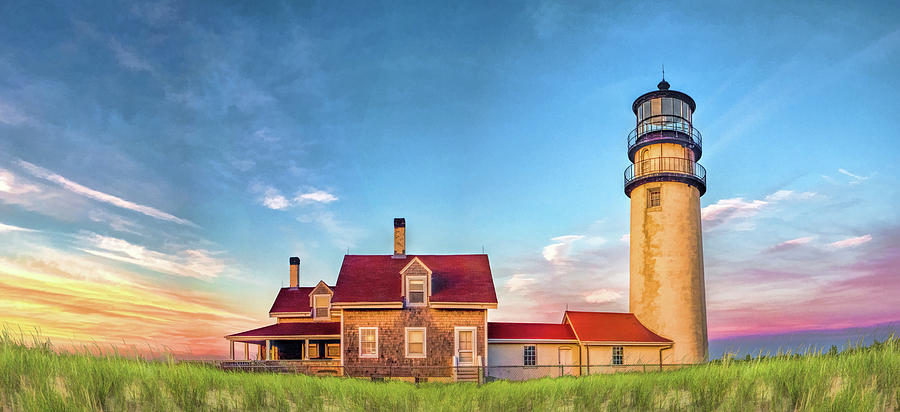Highland Lighthouse Painting by Christopher Arndt