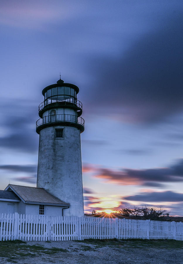 Highland Lighthouse Sunrise Photograph by Hershey Art Images
