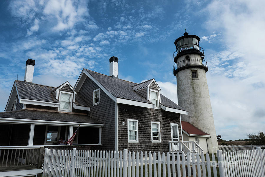 Highland lighthouse Truro Massachusetts Photograph by Wayne Moran