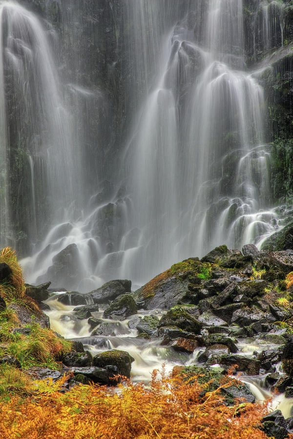 Highland Waterfall Photograph