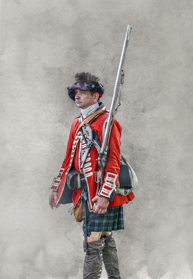 Highlander Marching into History Digital Art by Randy Steele
