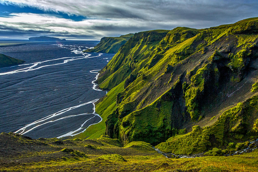 Highlands Near Vik - Iceland Photograph by Stuart Litoff