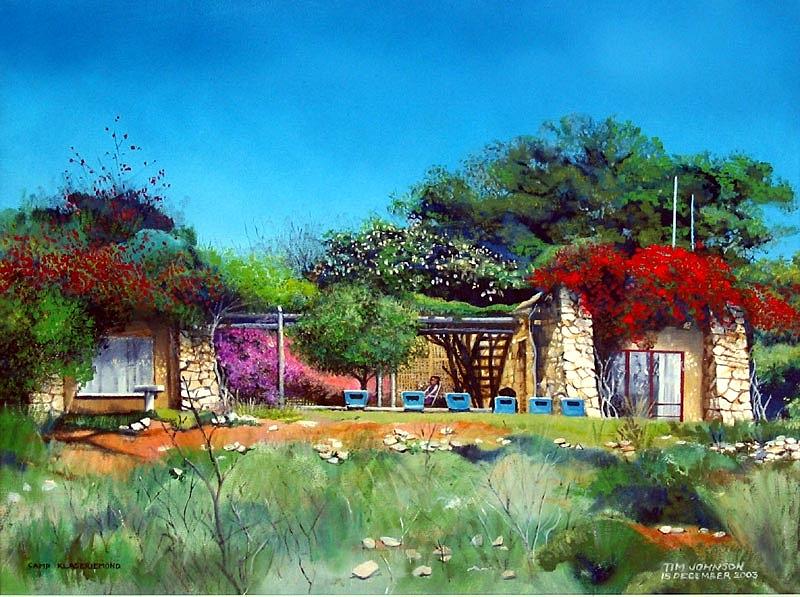 Highveld House Painting by Tim Johnson Highveld House Painting by Tim Johnson