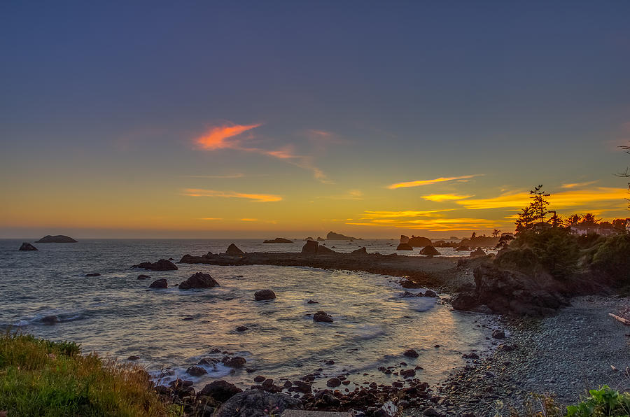 Highway 101 California Sunset Photograph by Scott McGuire