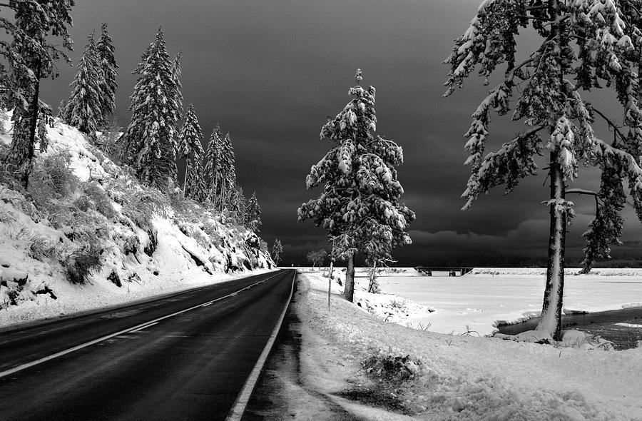 Highway 200 Near Hope Photograph by Lee Santa