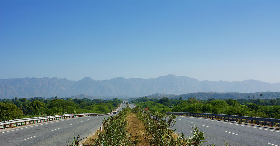 Road Photograph - Highway  by Saurabh MIshra