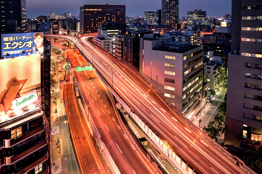 Highways of Tokyo #2 Photograph by Ponte Ryuurui