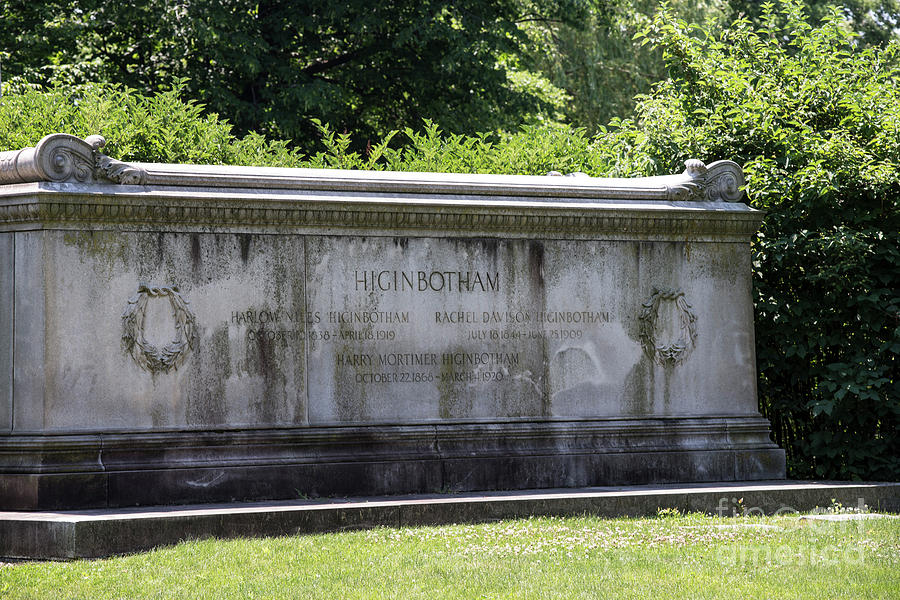 Higinbotham Tomb Photograph by David Bearden