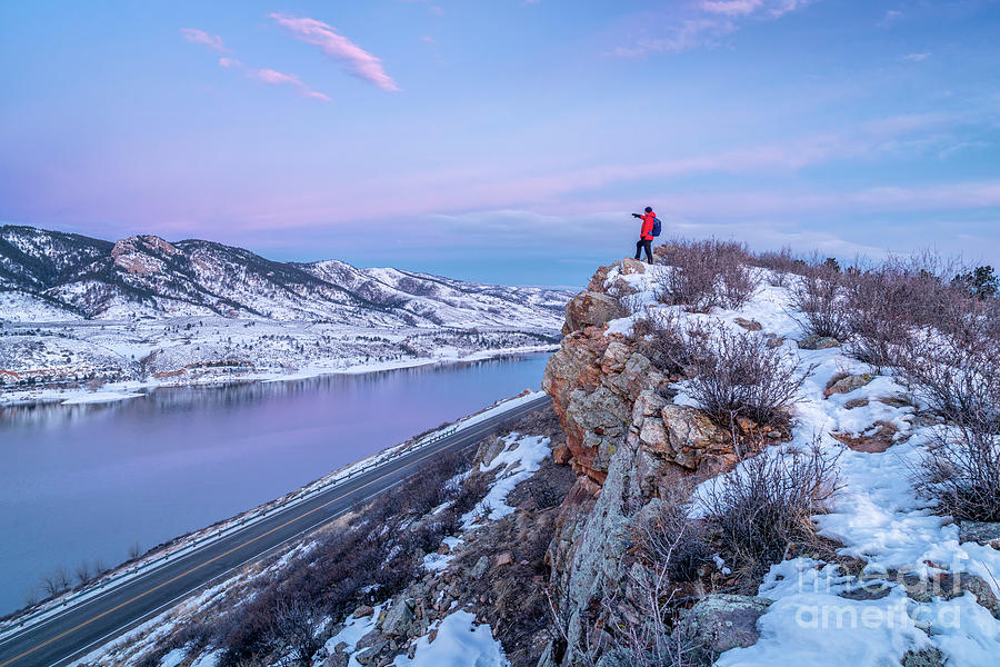 hiking Colorado before sunrise Photograph by Marek Uliasz